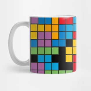 I love 8-Bit video games Tetris BoomBoomInk Mug